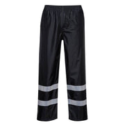 Portwest F441 Classic Iona Rain Hi-Vis Stripe Trousers - WATERPROOF TROUSERS