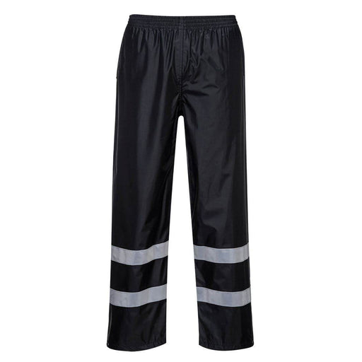 Portwest F441 Classic Iona Rain Hi-Vis Stripe Trousers - WATERPROOF TROUSERS