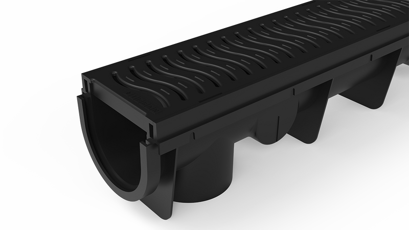 Patio & Driveway Drainage Channel - Hardware > Plumbing > Plumbing Fixture Hardware & Parts > Drains Drain Channel