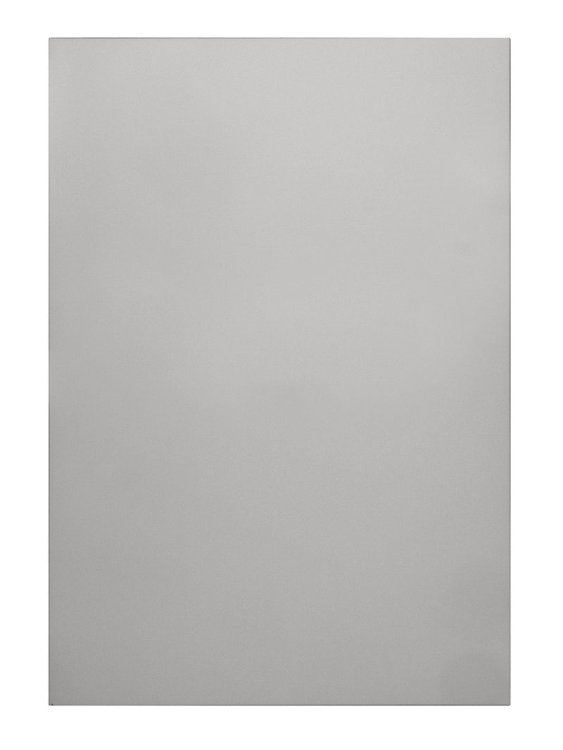 Fenton Painted (Laser Edged) Slab Dove Grey- Replacement Kitchen Door/Drawer Front (283mm High) - Hardware > Hardware Accessories > Cabinet Hardware > Cabinet Doors