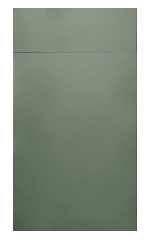 Fenton Painted (Laser Edged) Slab Reed Green- Replacement Kitchen Doors (895mm High) - Hardware > Hardware Accessories > Cabinet Hardware > Cabinet Doors