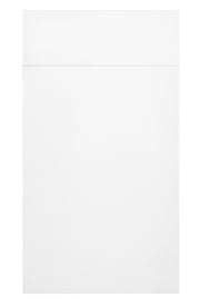 Fenton Painted (Laser Edged) Slab White- Replacement Kitchen Doors (End Panel) - Hardware > Hardware Accessories > Cabinet Hardware > Cabinet Doors