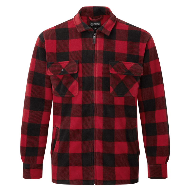 Fort 126 Portman Sherpa Fleece Lined Jacket - FLEECE CLOTHING