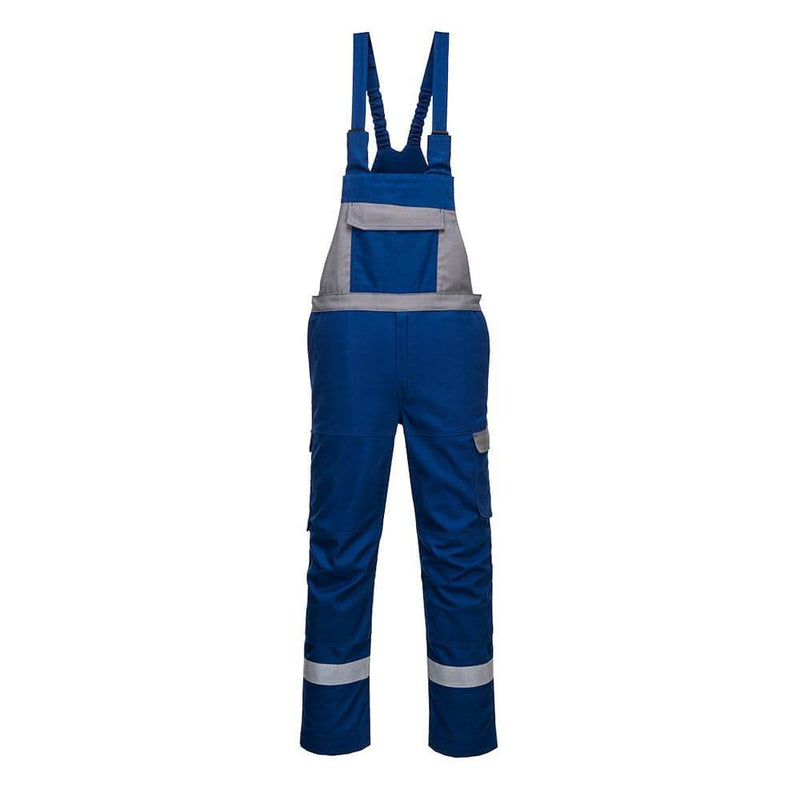 Portwest FR07 Bizflame Ultra Two Tone Bib & Brace - FLAME RETARDANT OVERALLS