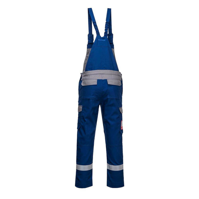 Portwest FR07 Bizflame Ultra Two Tone Bib & Brace - FLAME RETARDANT OVERALLS