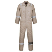 Portwest FR21 Flame Resistant Super Light Weight Anti-Static Coverall 210g - FLAME RETARDANT OVERALLS