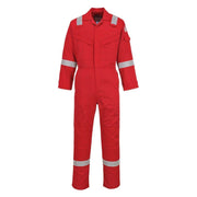 Portwest FR21 Flame Resistant Super Light Weight Anti-Static Coverall 210g - FLAME RETARDANT OVERALLS