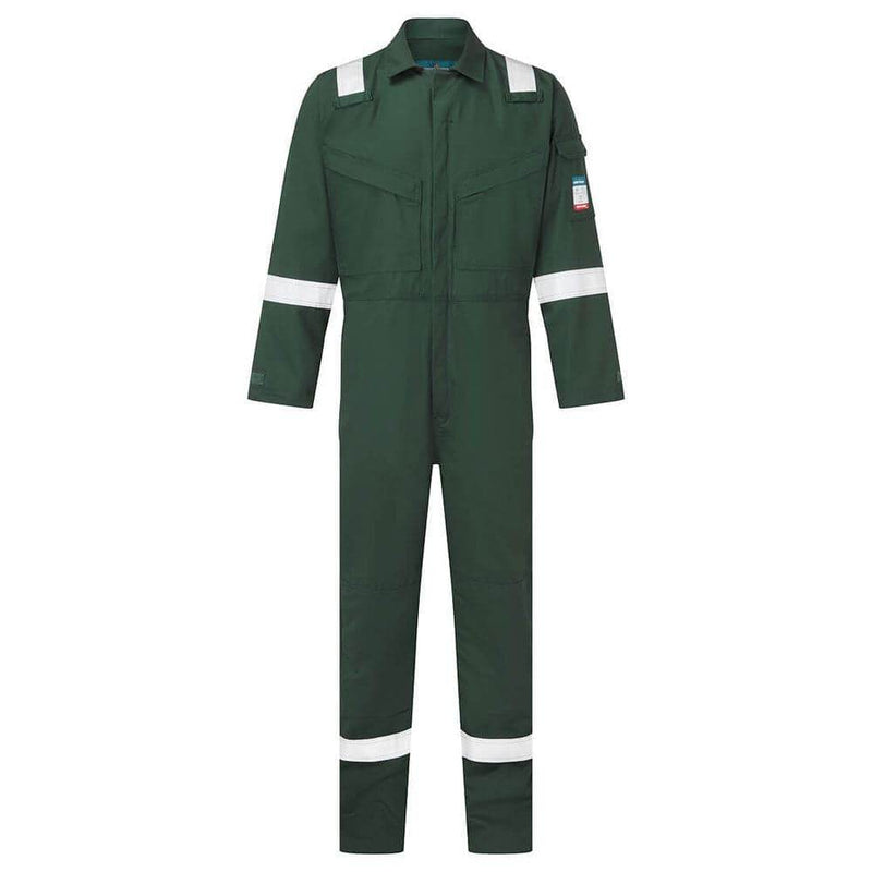 Portwest FR28 Flame Resistant Light Weight Anti-Static Coverall 280g - FLAME RETARDANT OVERALLS
