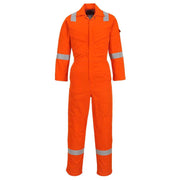 Portwest FR28 Flame Resistant Light Weight Anti-Static Coverall 280g - FLAME RETARDANT OVERALLS