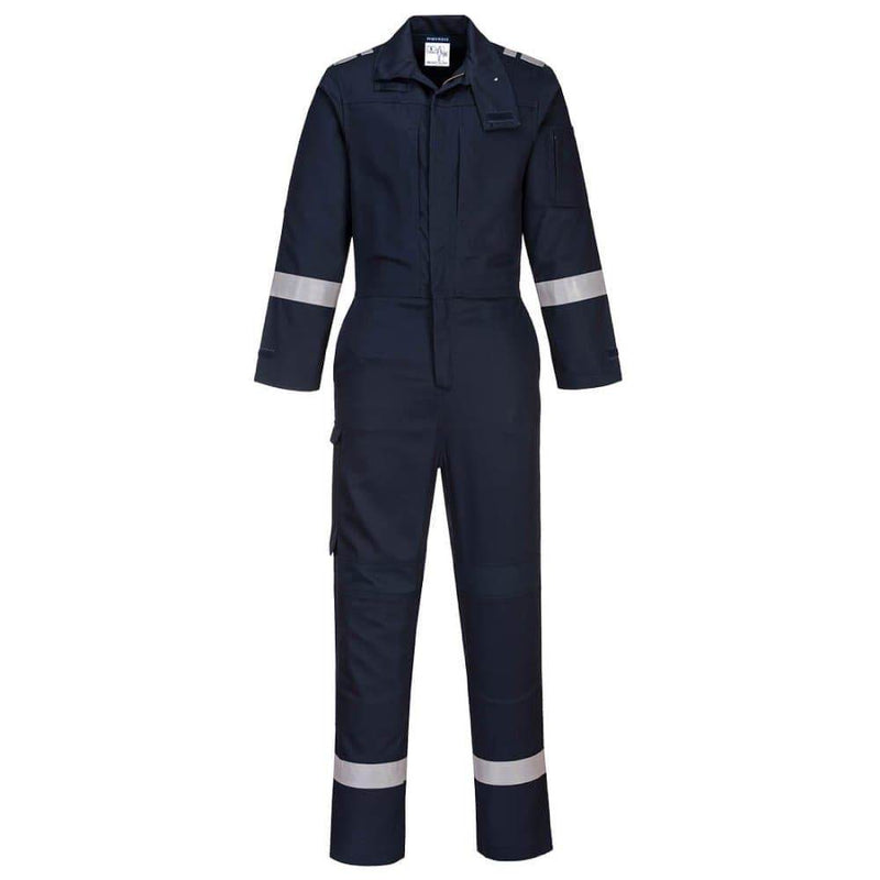 Portwest FR501 Bizflame Plus Stretch Panelled Coverall - FLAME RETARDANT OVERALLS