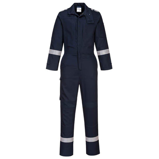 Portwest FR501 Bizflame Plus Stretch Panelled Coverall - FLAME RETARDANT OVERALLS