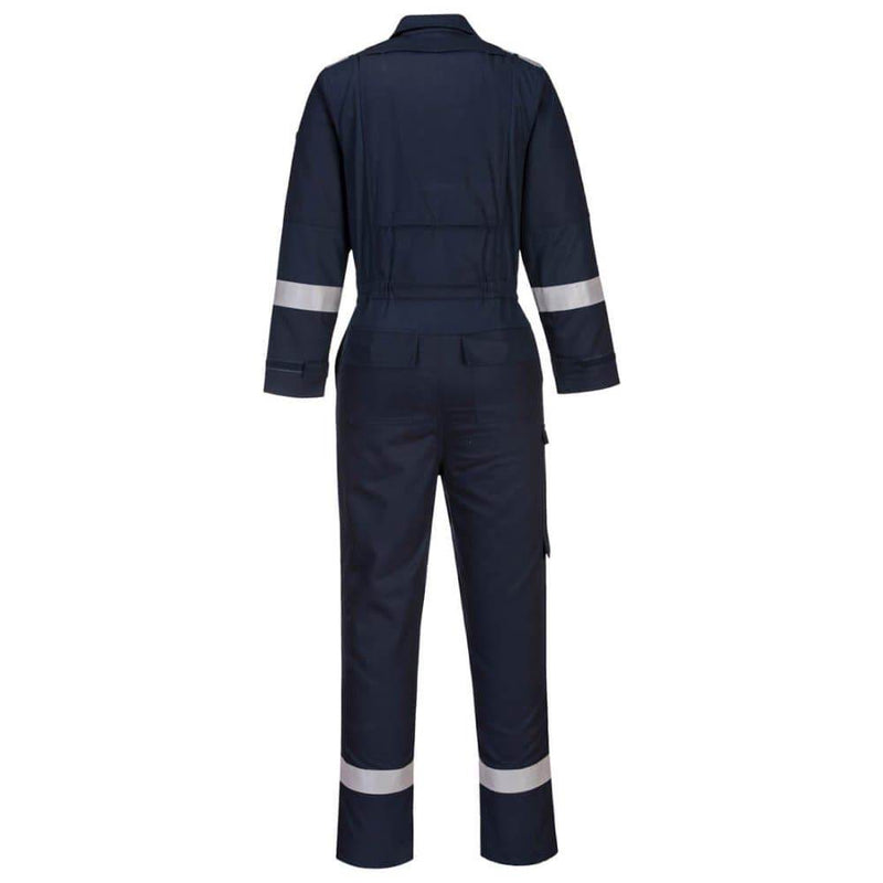 Portwest FR501 Bizflame Plus Stretch Panelled Coverall - FLAME RETARDANT OVERALLS