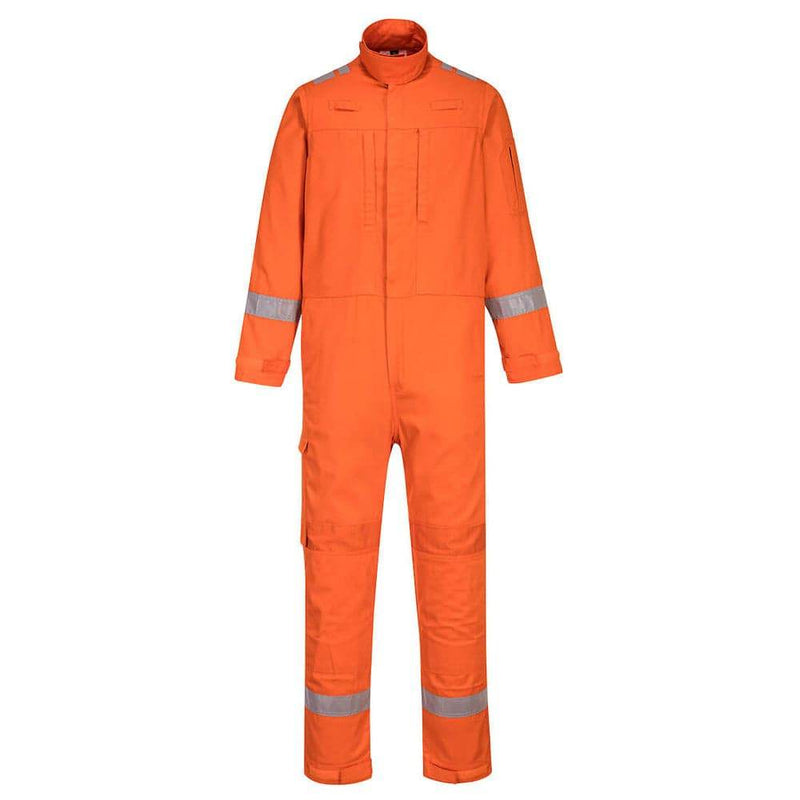 Portwest FR501 Bizflame Plus Stretch Panelled Coverall - FLAME RETARDANT OVERALLS