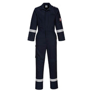 Portwest FR502 Bizflame Plus Lightweight Stretch Panelled Coverall - FLAME RETARDANT OVERALLS