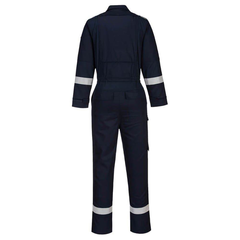 Portwest FR502 Bizflame Plus Lightweight Stretch Panelled Coverall - FLAME RETARDANT OVERALLS