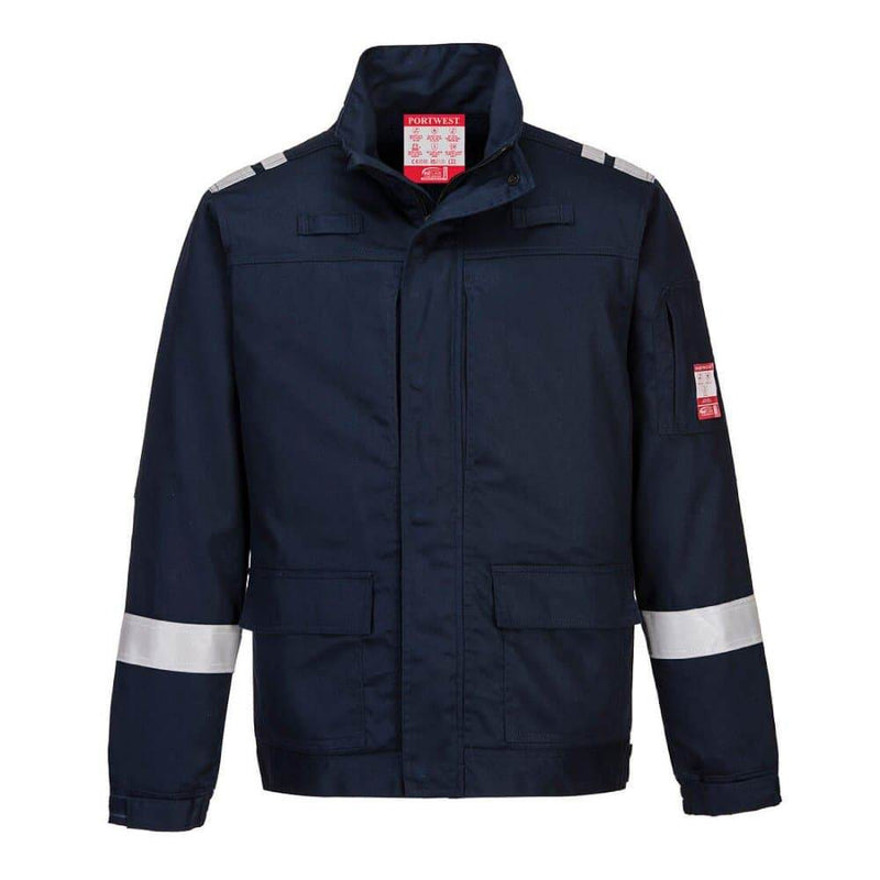 Portwest FR601 Bizflame Plus Lightweight Stretch Panelled Jacket - FLAME RETARDANT JACKETS