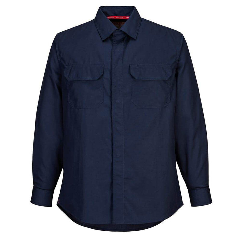 Portwest FR69 Bizflame Work Shirt - FLAME RETARDANT SHIRTS