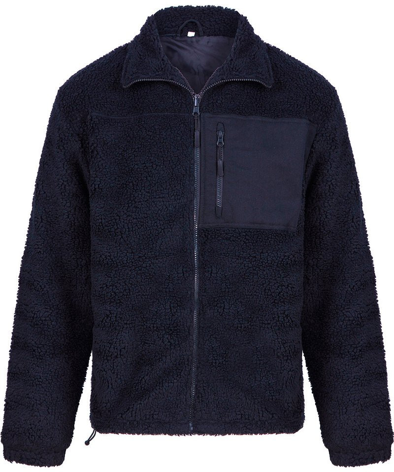 Recycled Polyester Sherpa Fleece