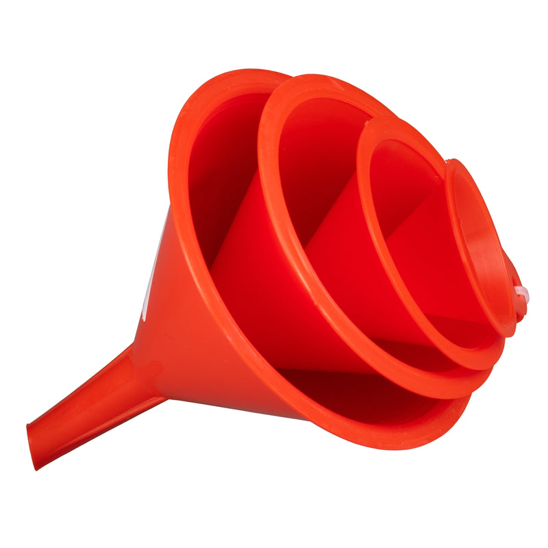 Funnel Red Mix 4 pcs - Vehicles & Parts > Vehicle Parts & Accessories CAR