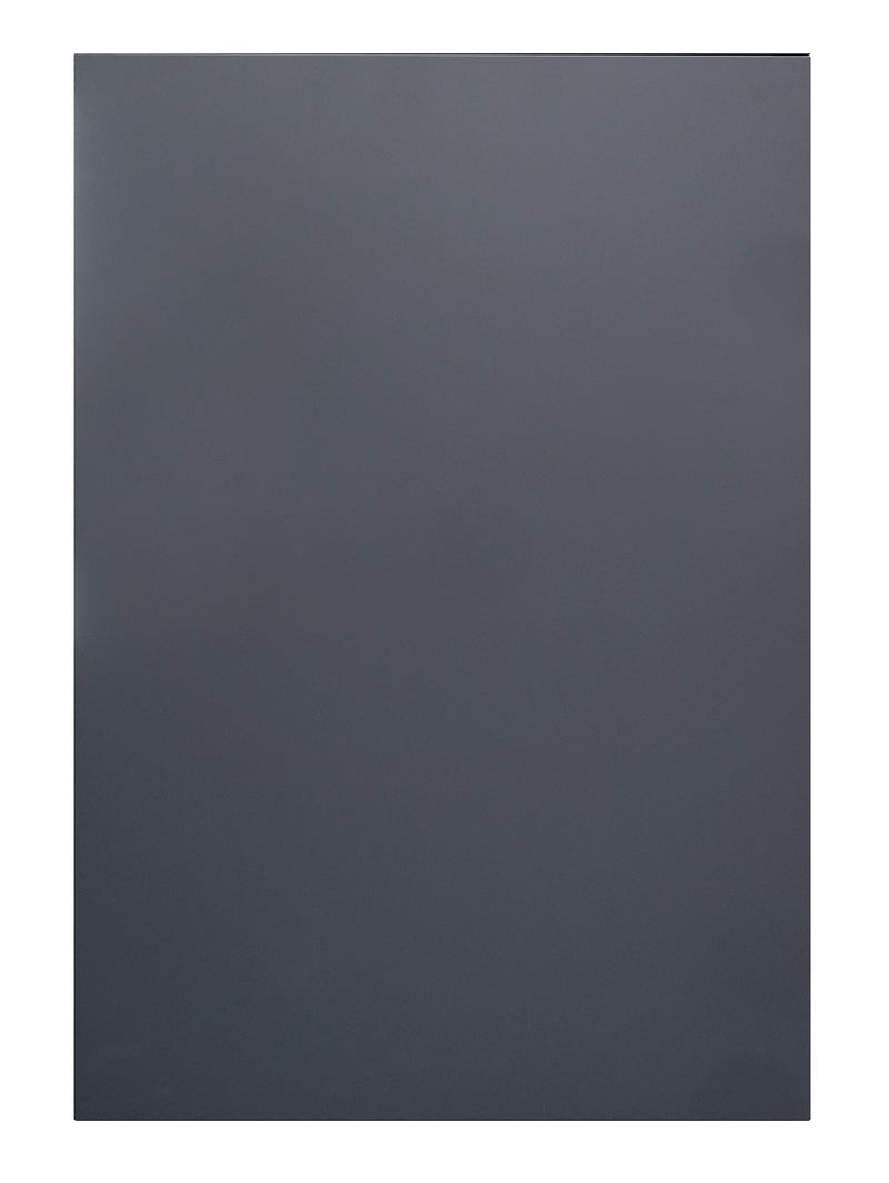 Fenton Painted (Laser Edged) Slab Carbon Grey- Replacement Kitchen Doors (895mm High) - Hardware > Hardware Accessories > Cabinet Hardware > Cabinet Doors