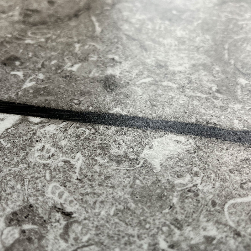 Bushboard Alloy Fossil Marble Aluminium Feature Kitchen Splashback