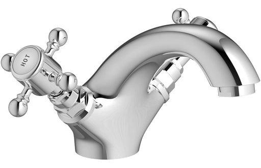 Foxhole Basin Mixer & Pop Up Waste - Chrome -