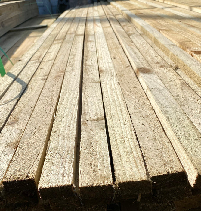 🆑 Clearance Sale 🆑 BULK BUY - Pack Of 100 x Treated Trellis Batten 38 x 19 x 3600mm - 💥£180💥