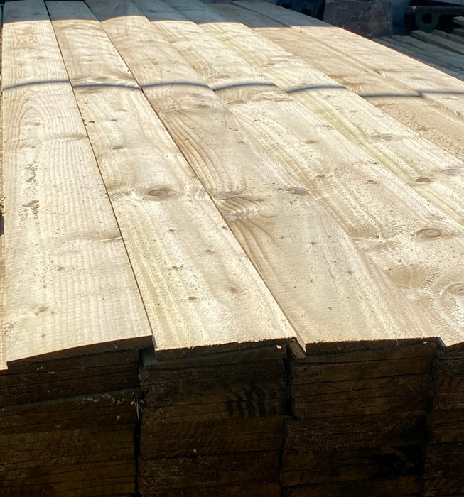 🆑 Clearance Sale 🆑 BULK BUY - Pack Of 50 x Featheredge Cladding 150 x 3600mm (6 Inch)💥£225 Inc Vat💥