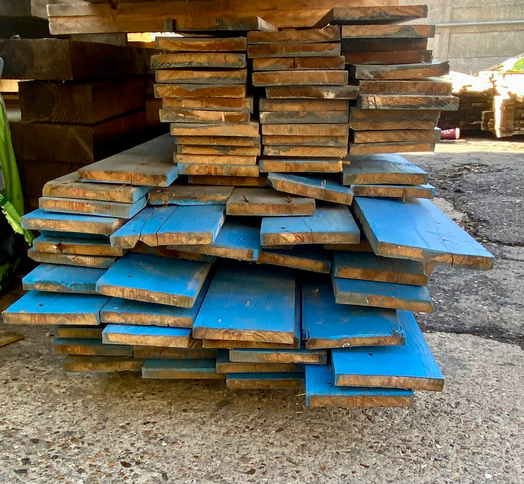 Reclaimed Used 6x1 Timber Lengths For Sale, Ideal As Pine Floorboards, Cladding, Feature Walls, Beach Huts etc - 3.6m Lengths - £4 each