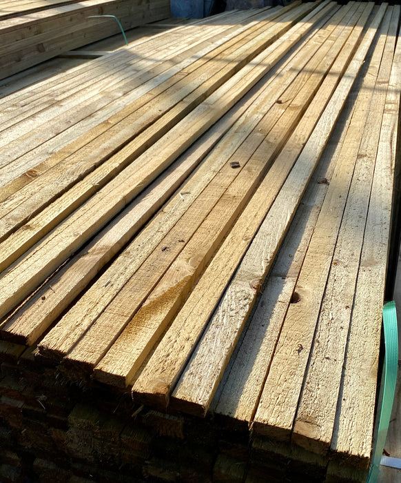 🆑 Clearance Sale 🆑 BULK BUY - Pack Of 100 x Treated Trellis Batten 38 x 19 x 3600mm - 💥£180💥
