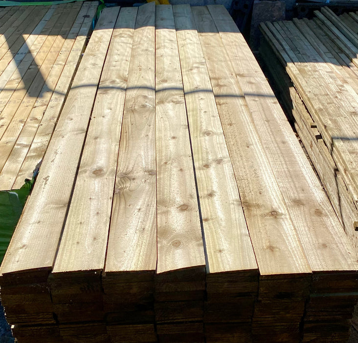 🆑 Clearance Sale 🆑 BULK BUY - Pack Of 50 x Featheredge Cladding 150 x 3600mm (6 Inch)💥£225 Inc Vat💥