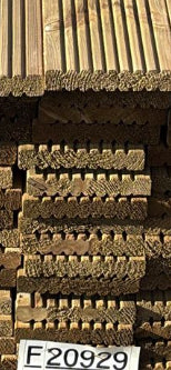 🆑 Clearance Sale 🆑 Treated Double-sided Decking Boards 145mm x 25mm x 4.8m 💥£15💥 - Home & Garden > Lawn & Garden > Gardening Treated Double Sided Deck Boards