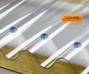🆑 Clearance Sale 🆑 Corrapol-PVC Corrugated DIY Grade Roofing Sheet EXTRA WIDE 950mm - 3m Long - £25 Each - Hardware > Building Materials > Roofing