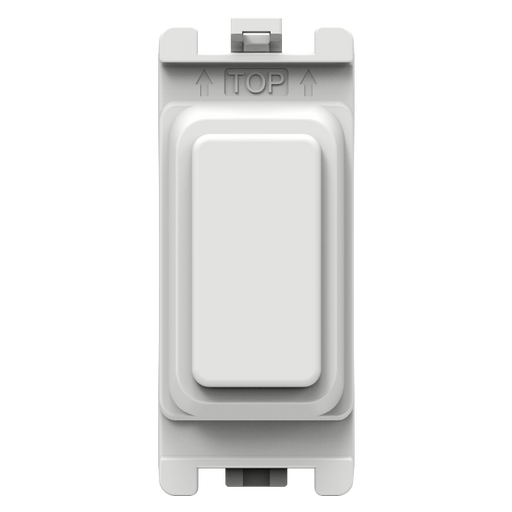 Caradok Blank Grid Module White Moulded - Caradok - The Classics - White Plastic