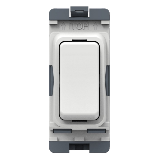Caradok 20A DP Grid Module White Moulded - Caradok - The Classics - White Plastic
