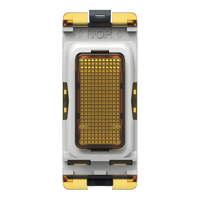 Caradok Indicator Grid Module ORANGE - Caradok - The Classics - White Plastic