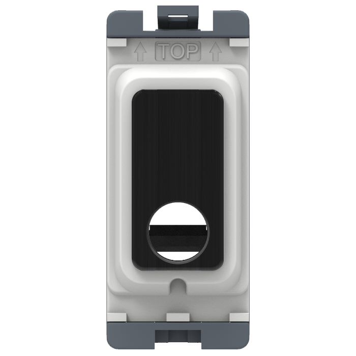 Caradok 16A Flex Outlet Grid Module Matt Black - Caradok - The Curve - Matt Black