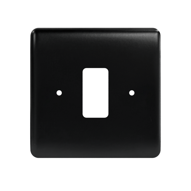 Caradok 1G Front Grid Plate Matt Black - Caradok - The Curve - Matt Black