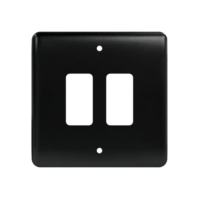 Caradok 2G Front Grid Plate Matt Black - Caradok - The Curve - Matt Black