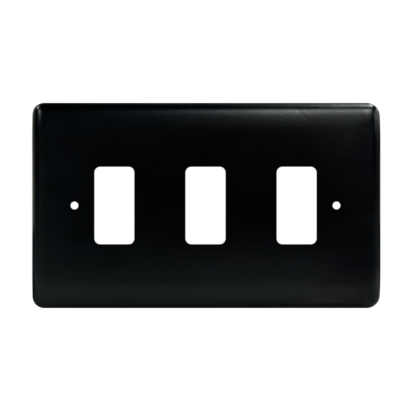 Caradok 3G Front Grid Plate Matt Black - Caradok - The Curve - Matt Black