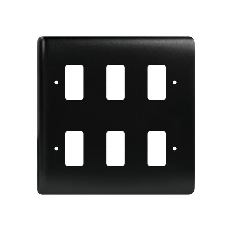 Caradok 6G Front Grid Plate Matt Black - Caradok - The Curve - Matt Black