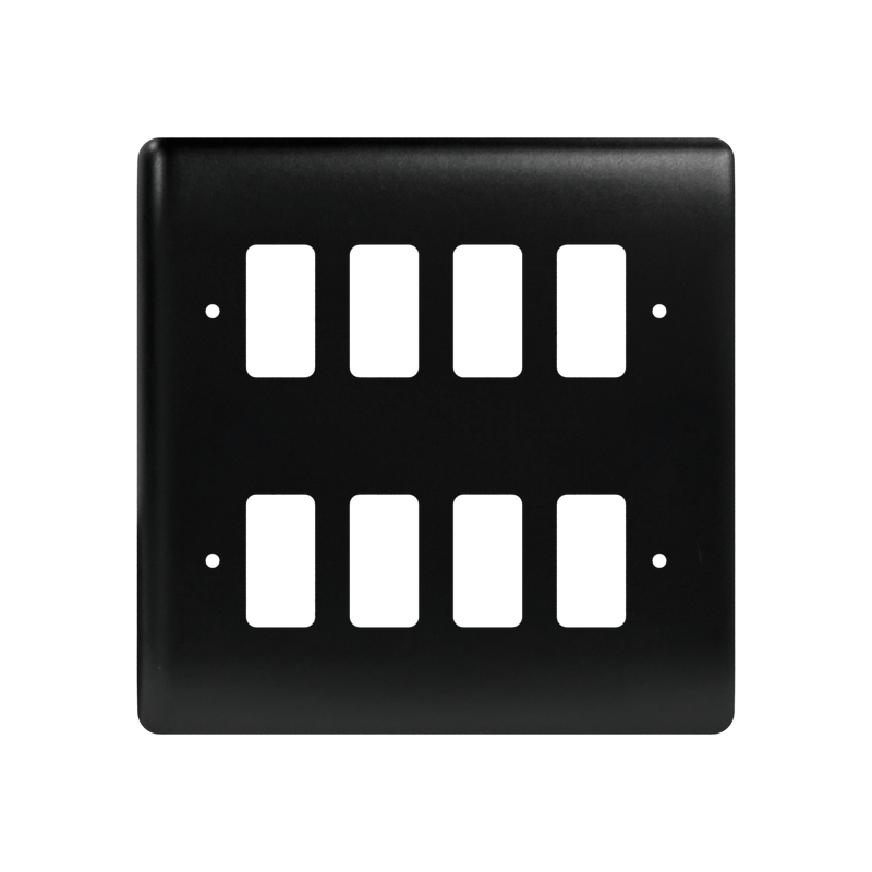 Caradok 8G Front Grid Plate Matt Black - Caradok - The Curve - Matt Black