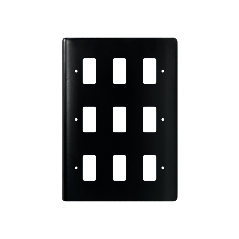 Caradok 9G Front Grid Plate Matt Black - Caradok - The Curve - Matt Black