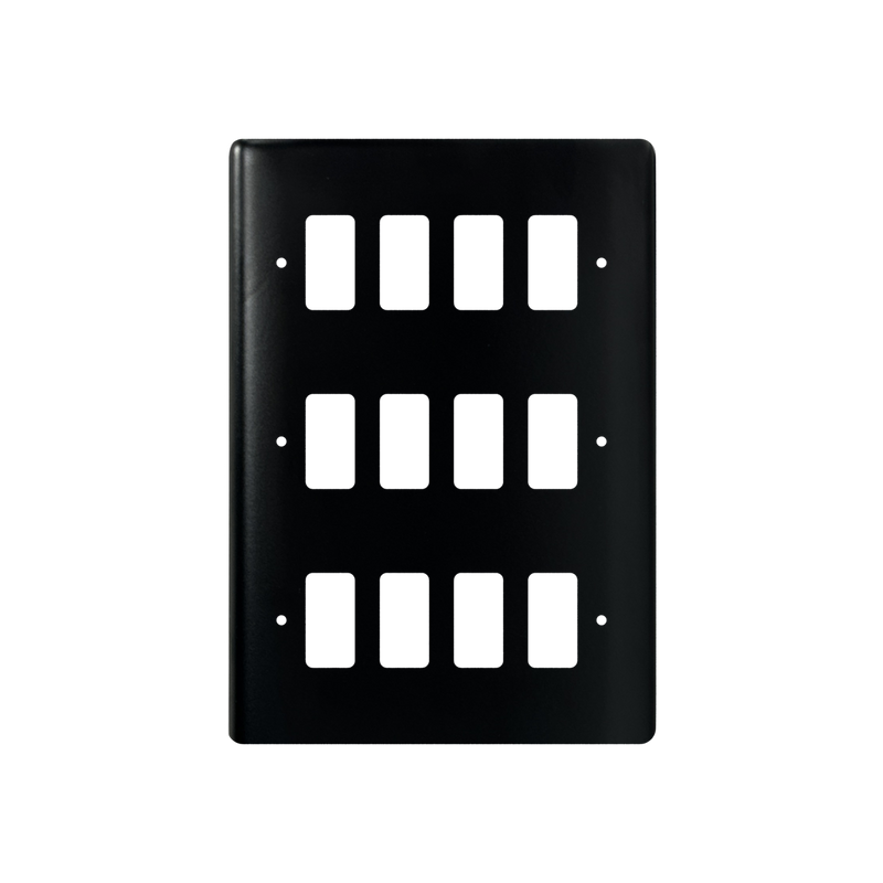 Caradok 12G Front Grid Plate Matt Black - Caradok - The Curve - Matt Black