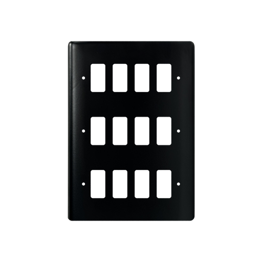 Caradok 12G Front Grid Plate Matt Black - Caradok - The Curve - Matt Black