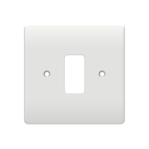 Caradok 1G Front Grid Plate White Moulded - Caradok - The Classics - White Plastic