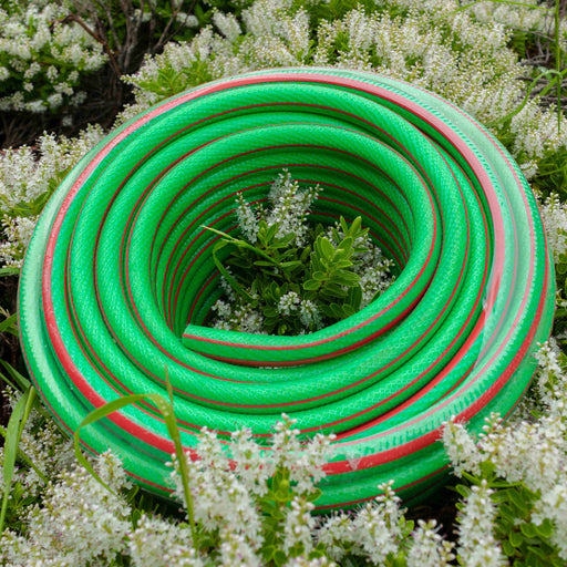 Premium Garden Hose 6-Layer 1/2" Pipe Green - Home & Garden > Lawn & Garden Garden watering