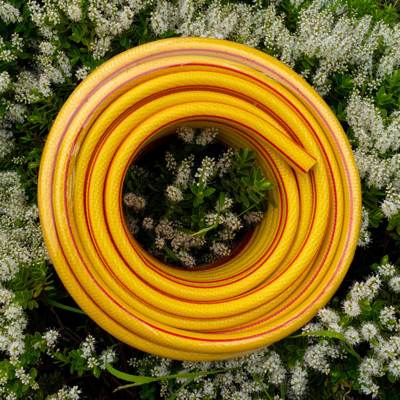 Premium Garden Hose 6-Layer 1/2" Pipe Yellow - Home & Garden > Lawn & Garden Garden watering
