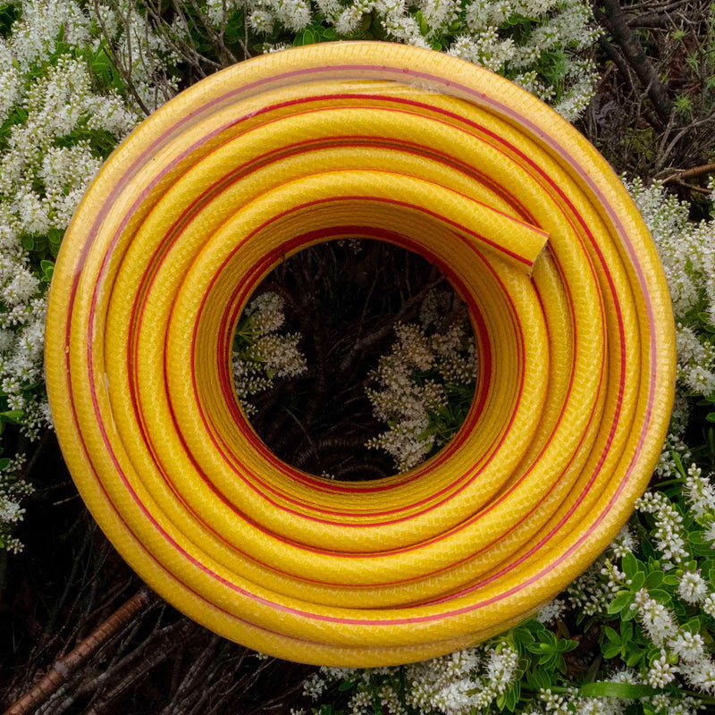 Premium Garden Hose 6-Layer 1/2" Pipe Yellow - Home & Garden > Lawn & Garden Garden watering