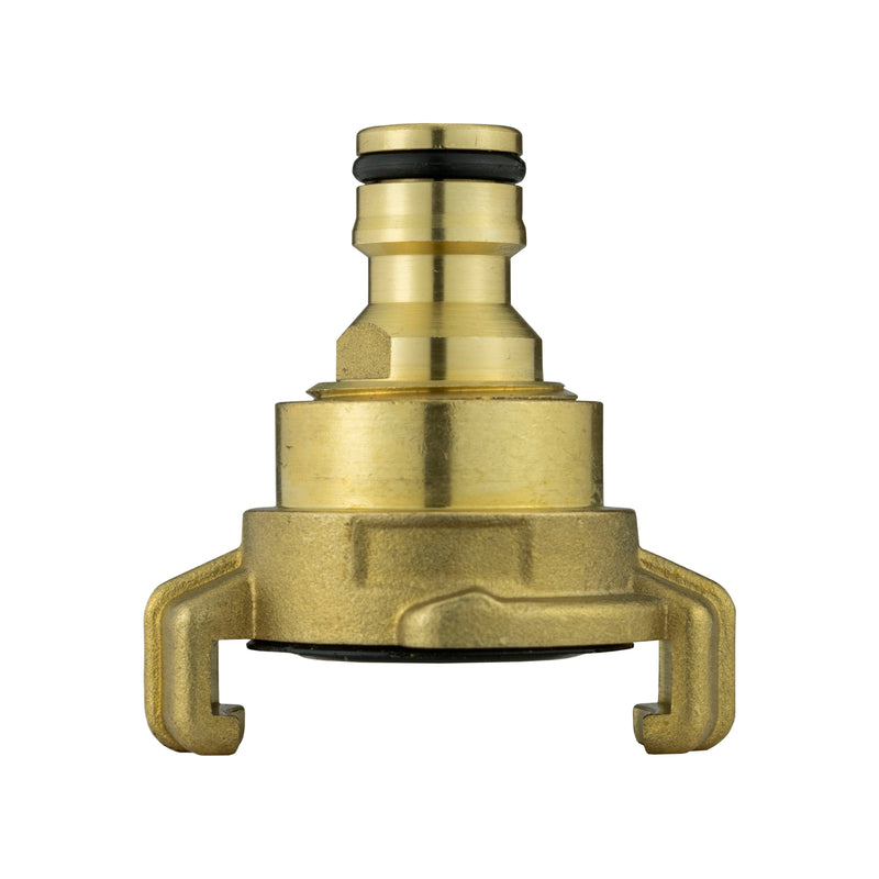 Claw - Hose Quick Connector - Snap On Male (Brass) - Home & Garden > Lawn & Garden > Watering & Irrigation > Garden Hose Fittings & Valves Tech Hose & Fittings